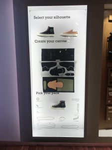 Converse customisation station from New York