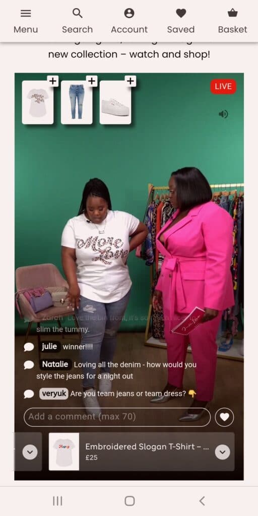 Judi Love x Very - Livestream
